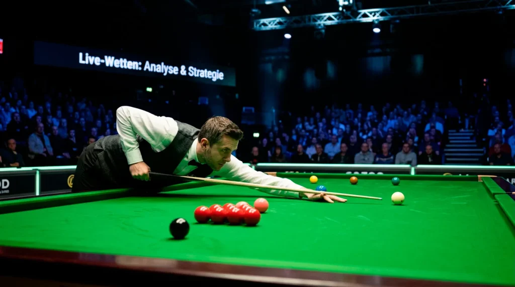 Snooker Live Wetten — In-Play Strategien für bessere Quoten